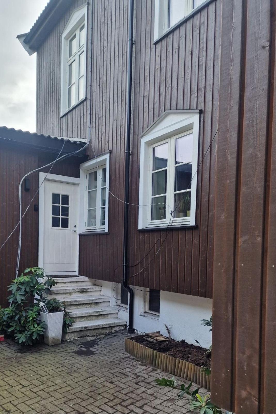 Sjarmerende Leilighet I Hjerte Av Tonsberg By Bagian luar foto